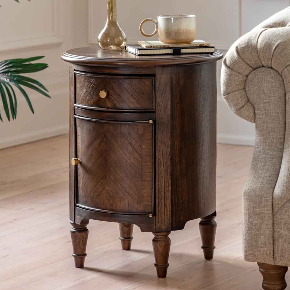 Amarante Drum Side Table - Image 2