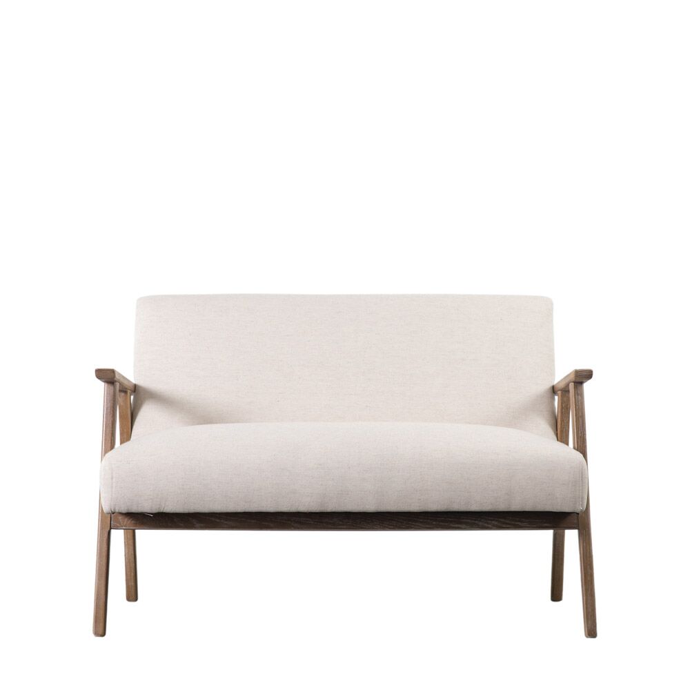Bedford 2 Seater Sofa Natural Linen - Image 3