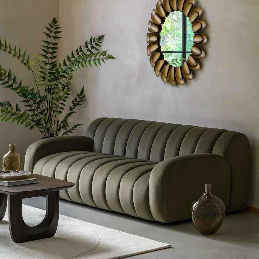 Costa 3 Seater Sofa Moss