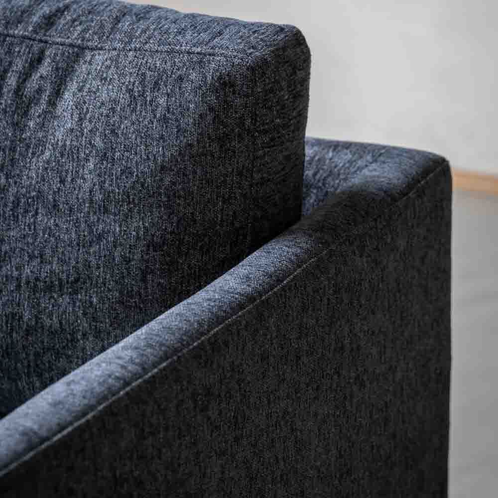 Alfeld Sofa 2 Seater Charcoal - Image 2