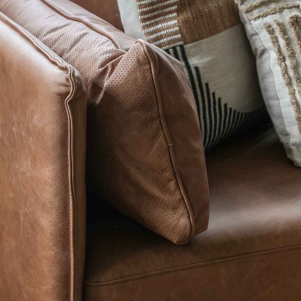 Naxos Sofa Brown Leather - Image 2