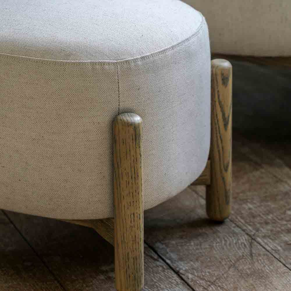Wolfsberg Footstool Natural - Image 2