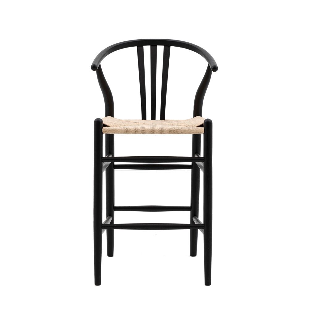 Dungannon Bar Stool Black (2 Pack) - Image 4