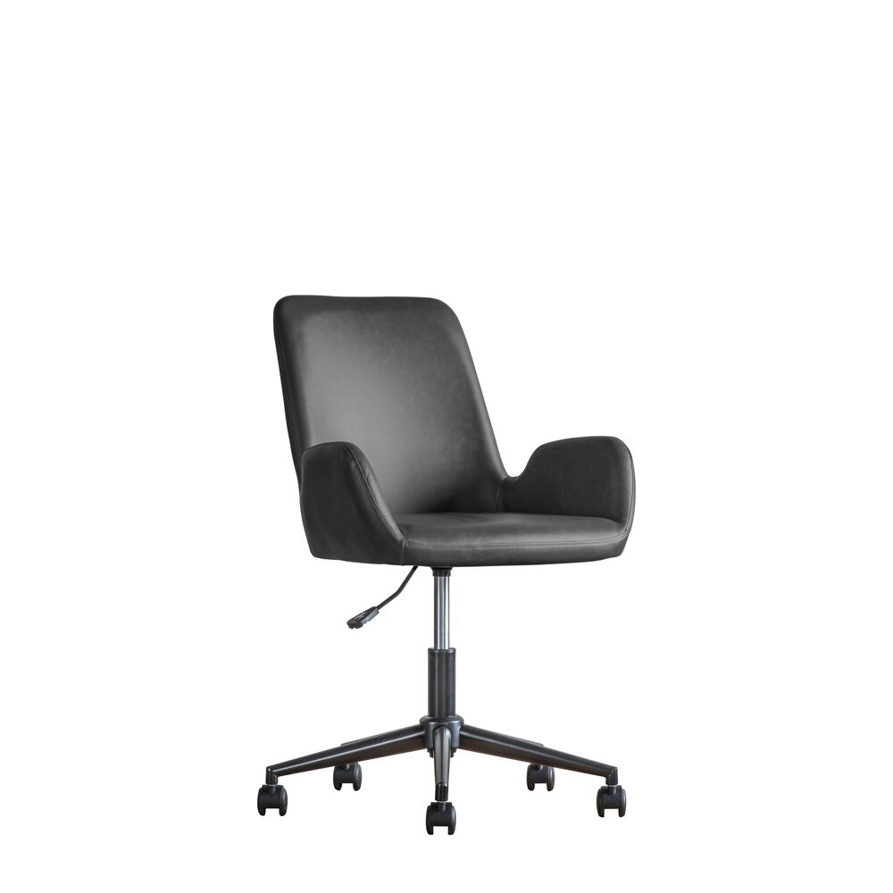 Atlanta Swivel Chair Charcoal - Image 3