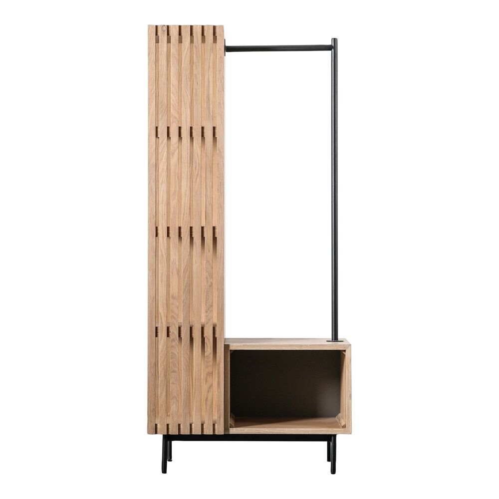 Sapporo Open Wardrobe Oak - Image 5