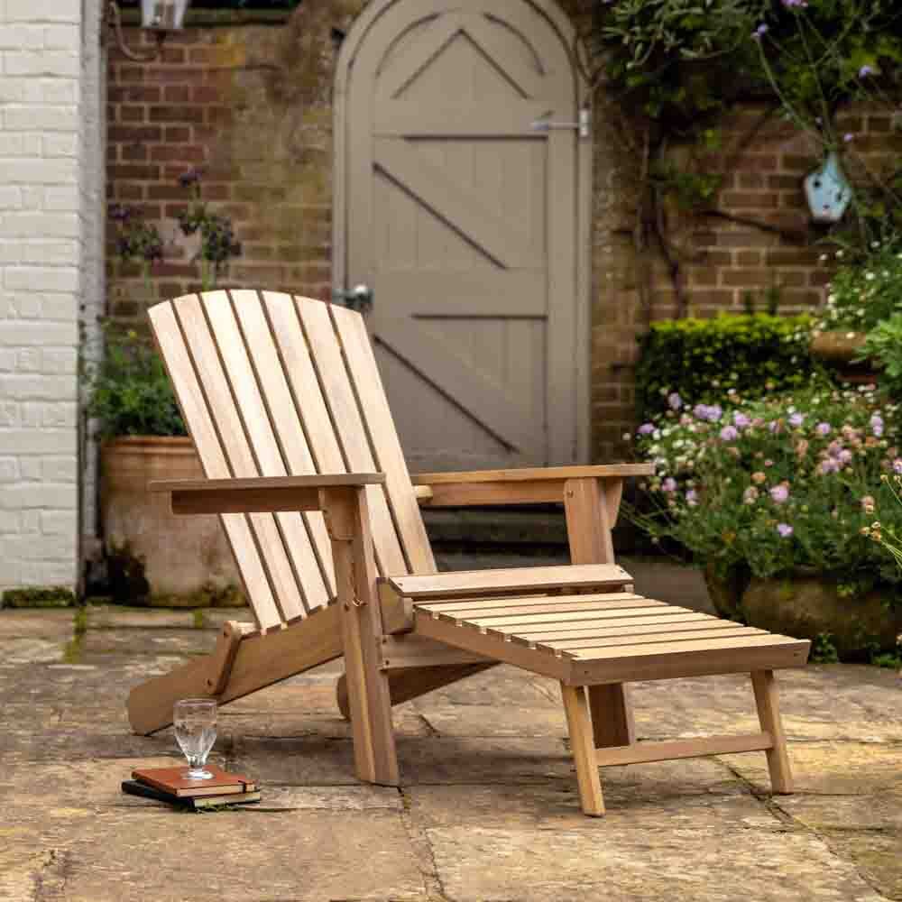 Coutanche Lounge Chair with Footstool