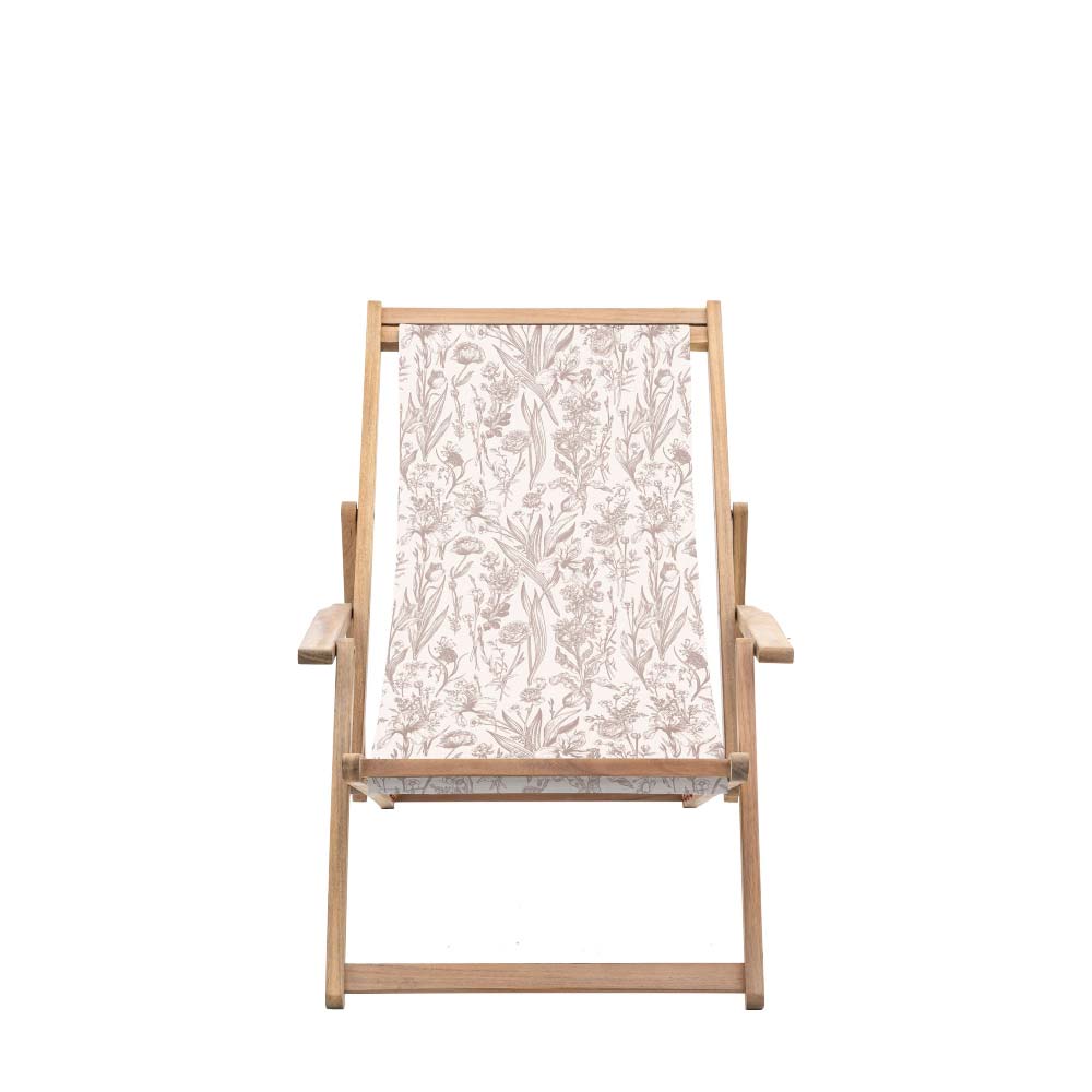 Bolzano Deck Chair Clay Flora