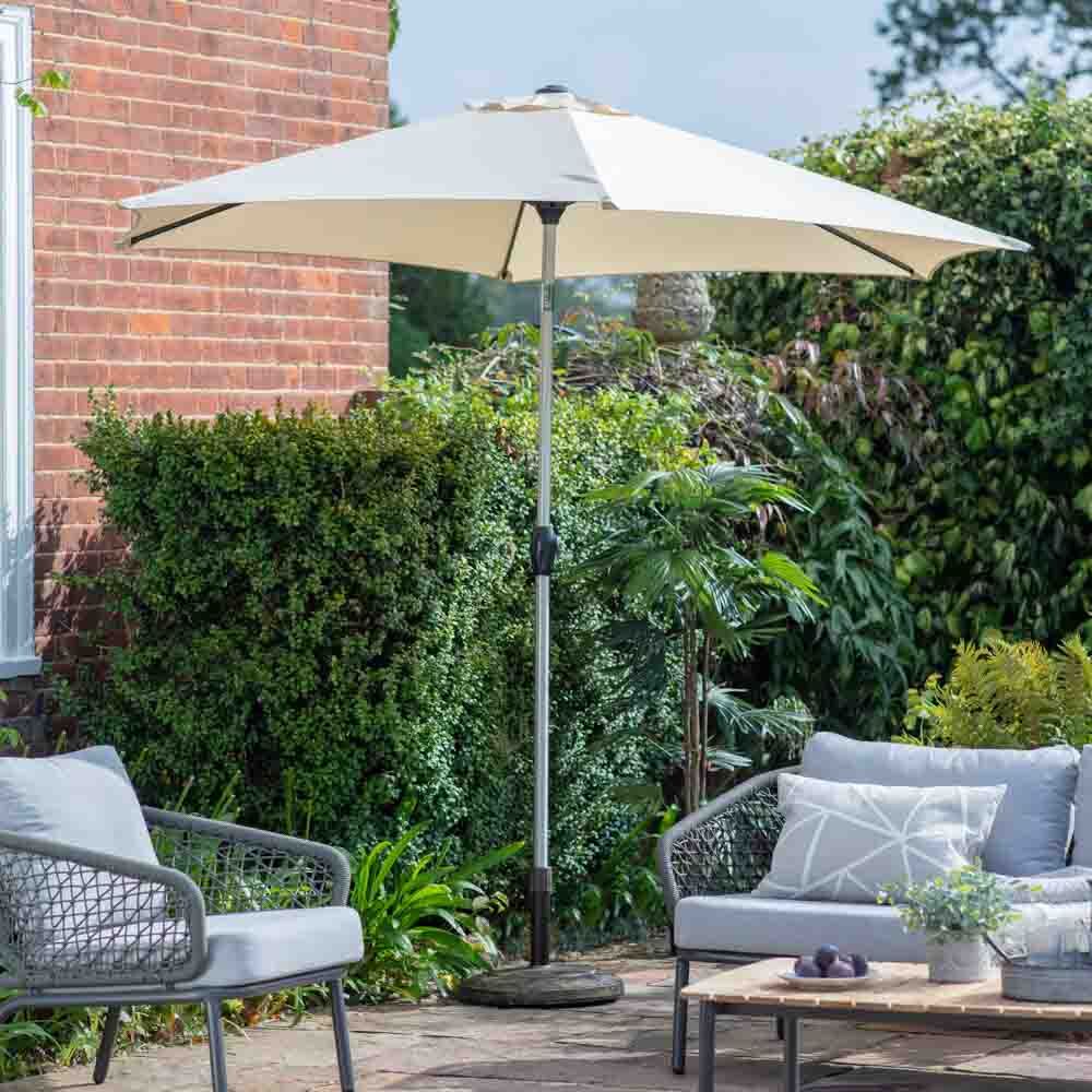 Ragusa 2.7m Parasol Cream
