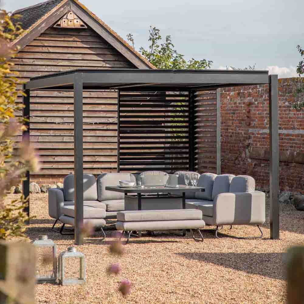 Montana Pergola 4m x 3m Black