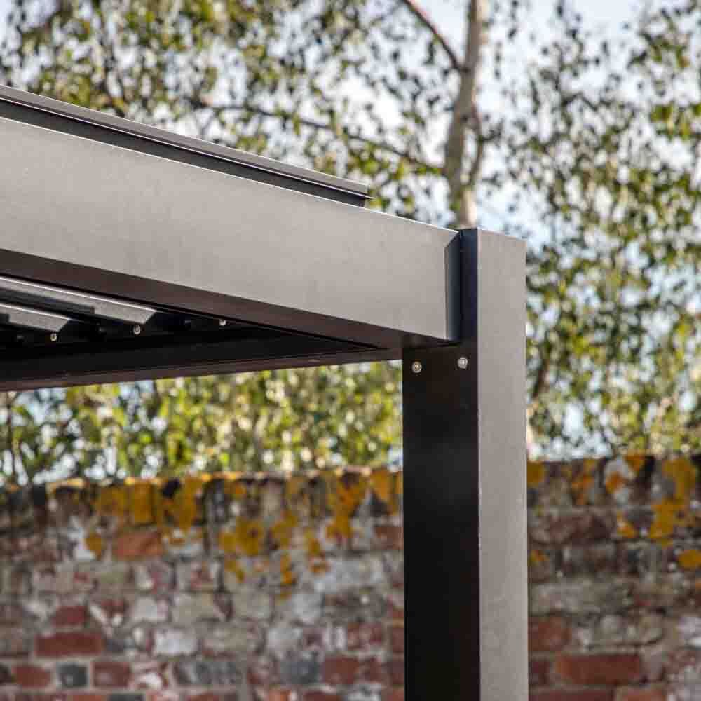 Montana Pergola 4m x 3m Black - Image 4