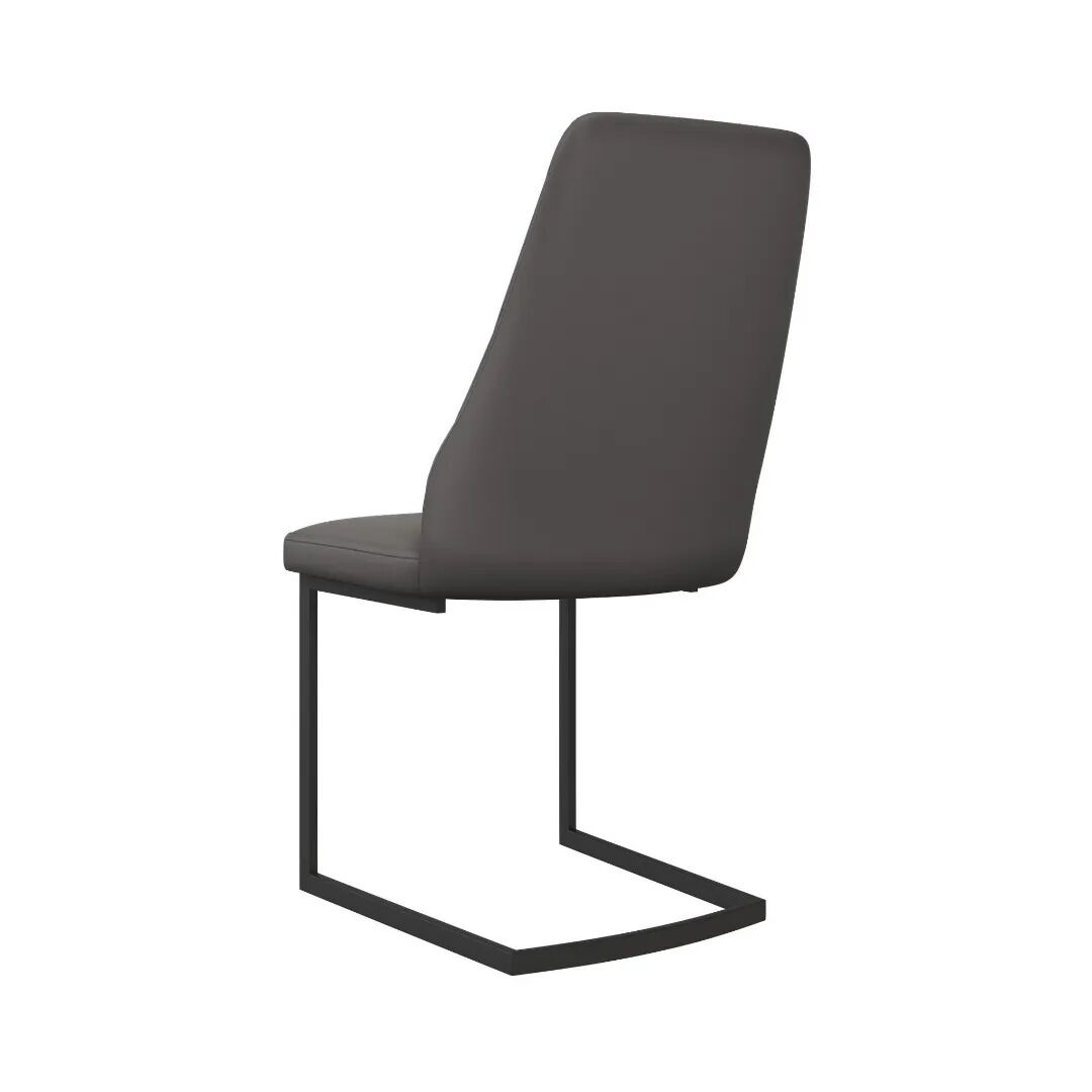 Roberto Dining Chair Dark Grey - Pair - Image 4