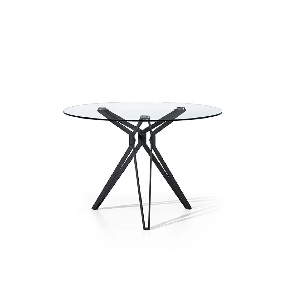 Strata Round Dining Table Clear - 120cm