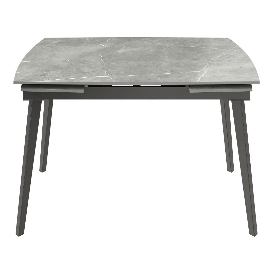 Verdi Matte Ceramic Extending Dining Table - 120-180cm - Image 2