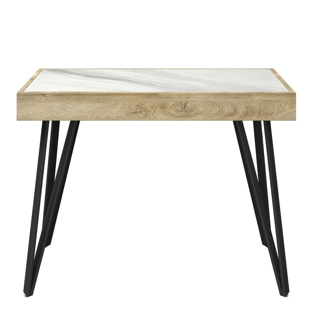 Viking White Ceramic Console Table