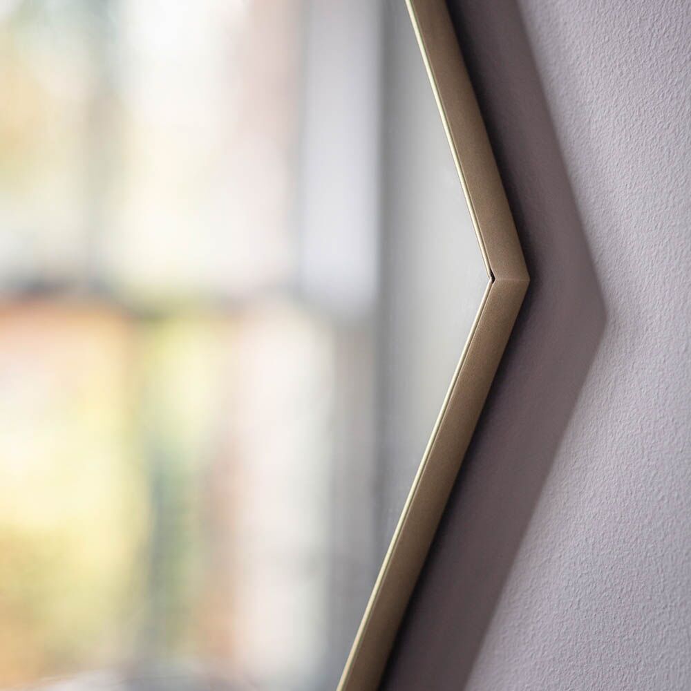 Attard Octagon Mirror Champagne - Image 2