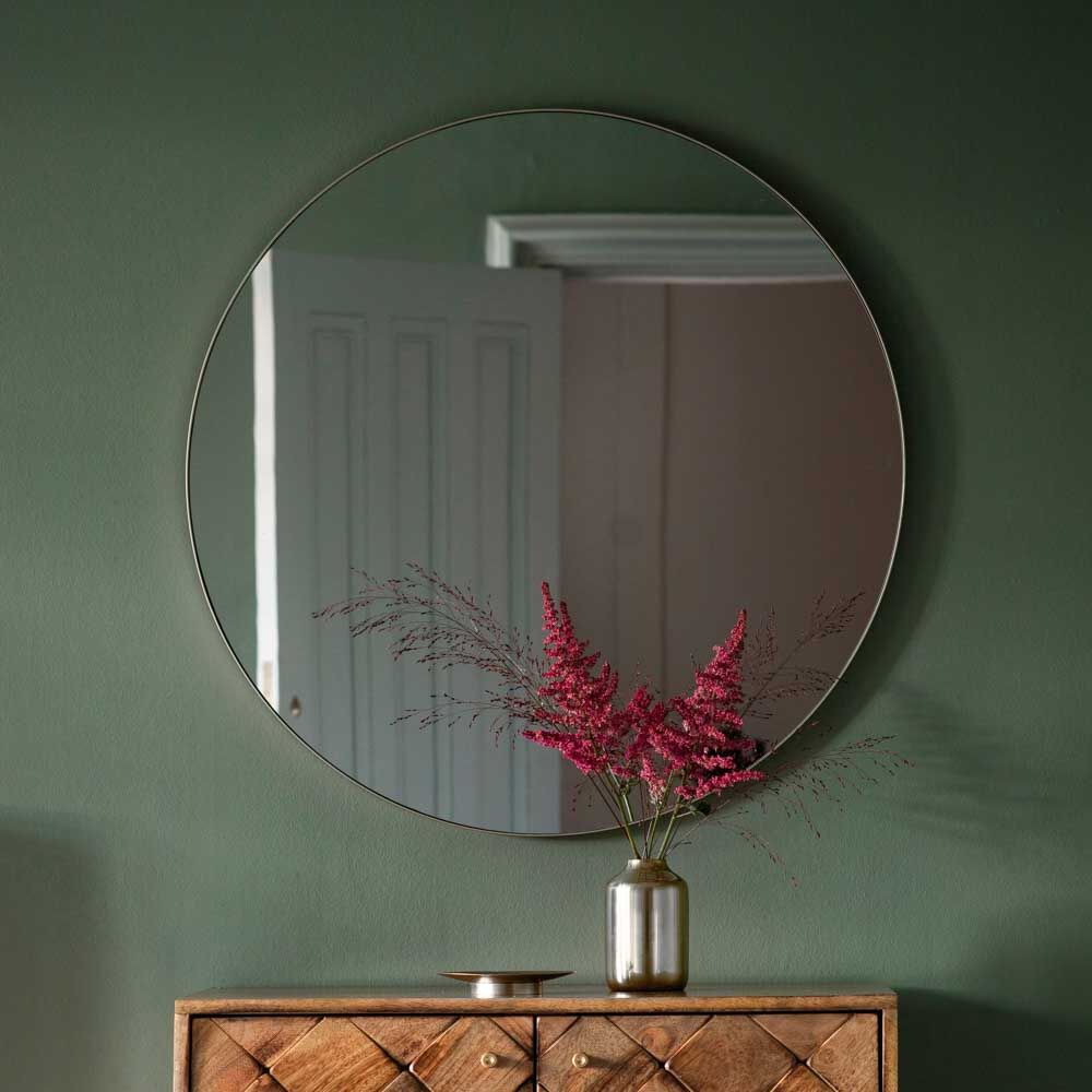 Attard Round Mirror Silver - Image 5