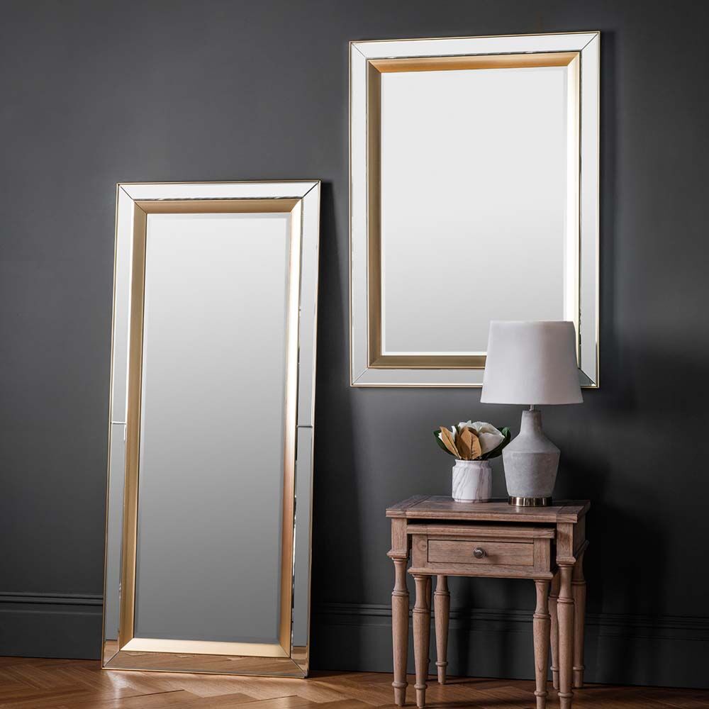 Bodensee Mirror Rectangle Gold / Silver - Image 4