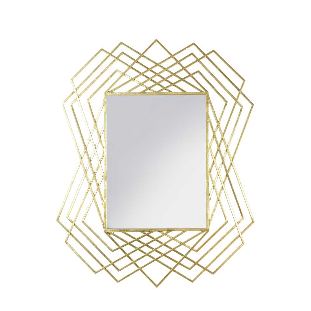 Taunton Rectangle Mirror Gold - Image 3
