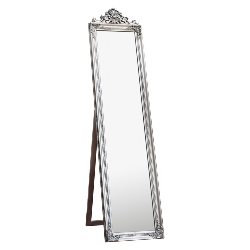 Wingham Wood Cheval Mirror Silver - Image 2