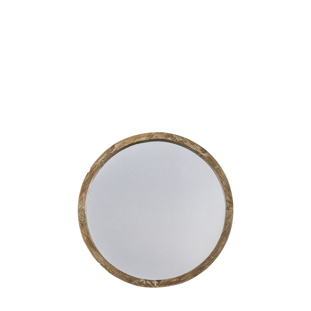 Lysander Mirror Round Small Natural - Image 3
