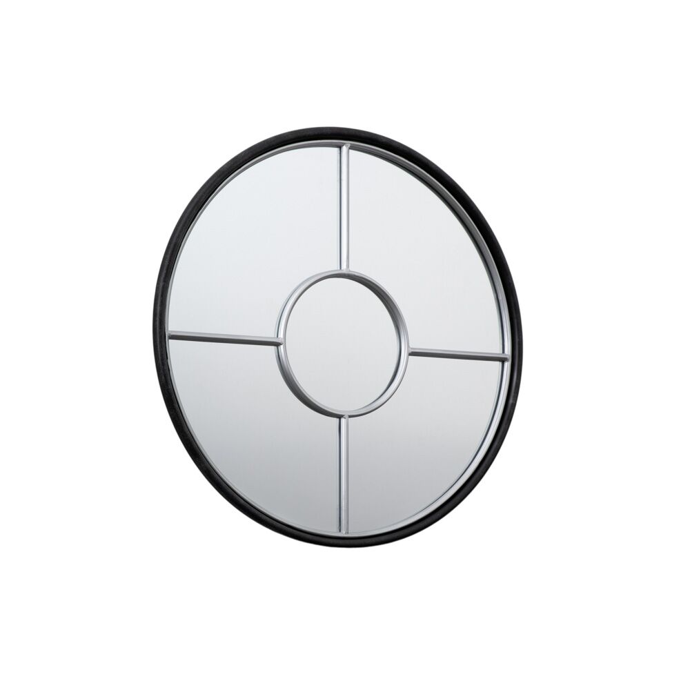 Balaton Round Mirror Large Silver - Image 4
