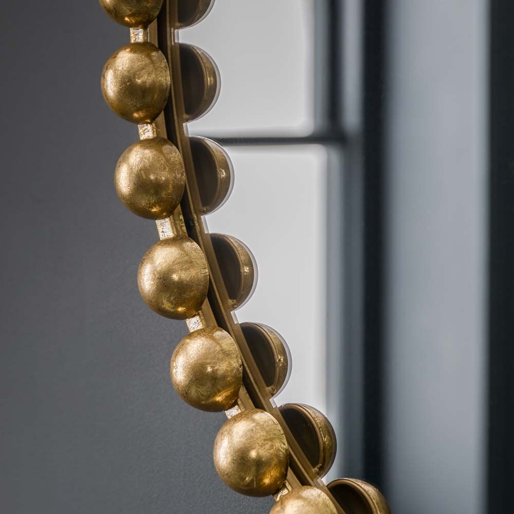 Tracino Round Mirror Gold - Image 2