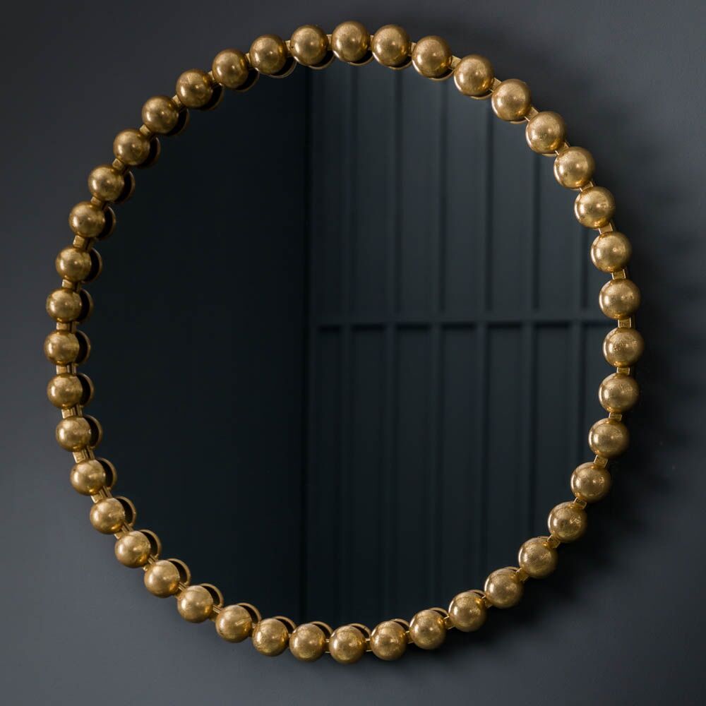 Tracino Round Mirror Gold - Image 4