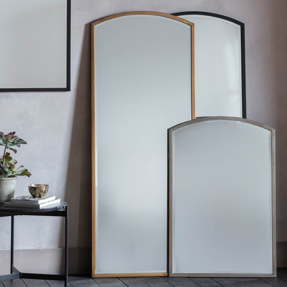 Ramsbury Arch Mirror Antique Gold Large