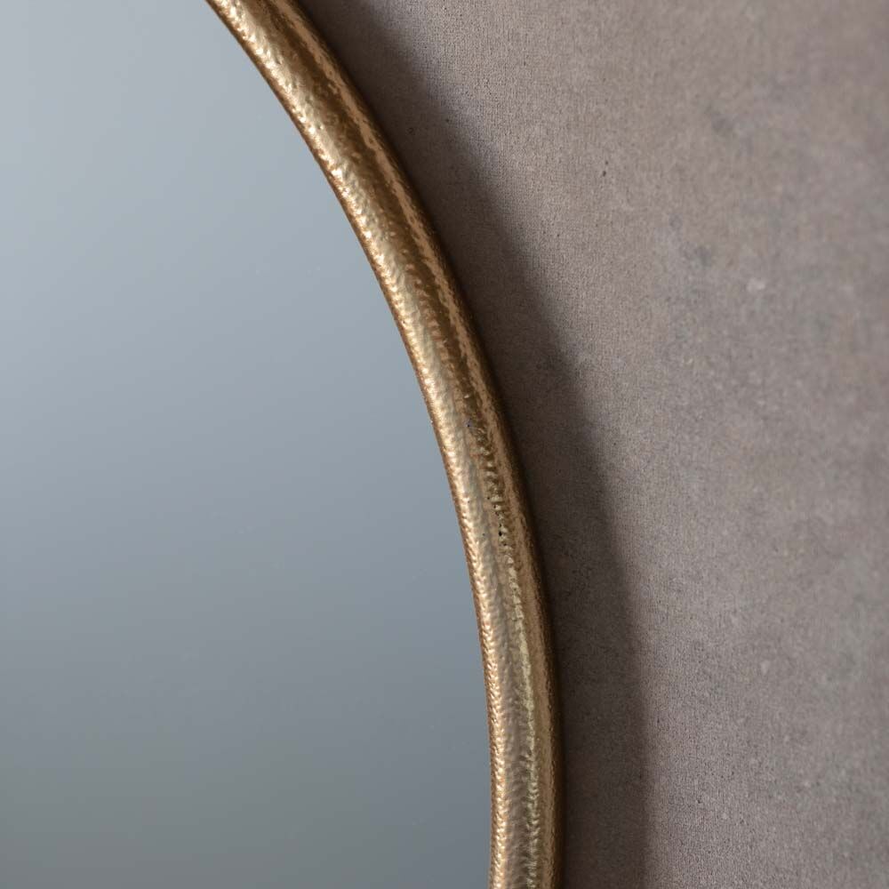 Cloud Gold Round Mirror - Image 2