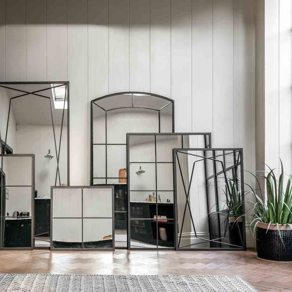 Oaksey Mirror Black