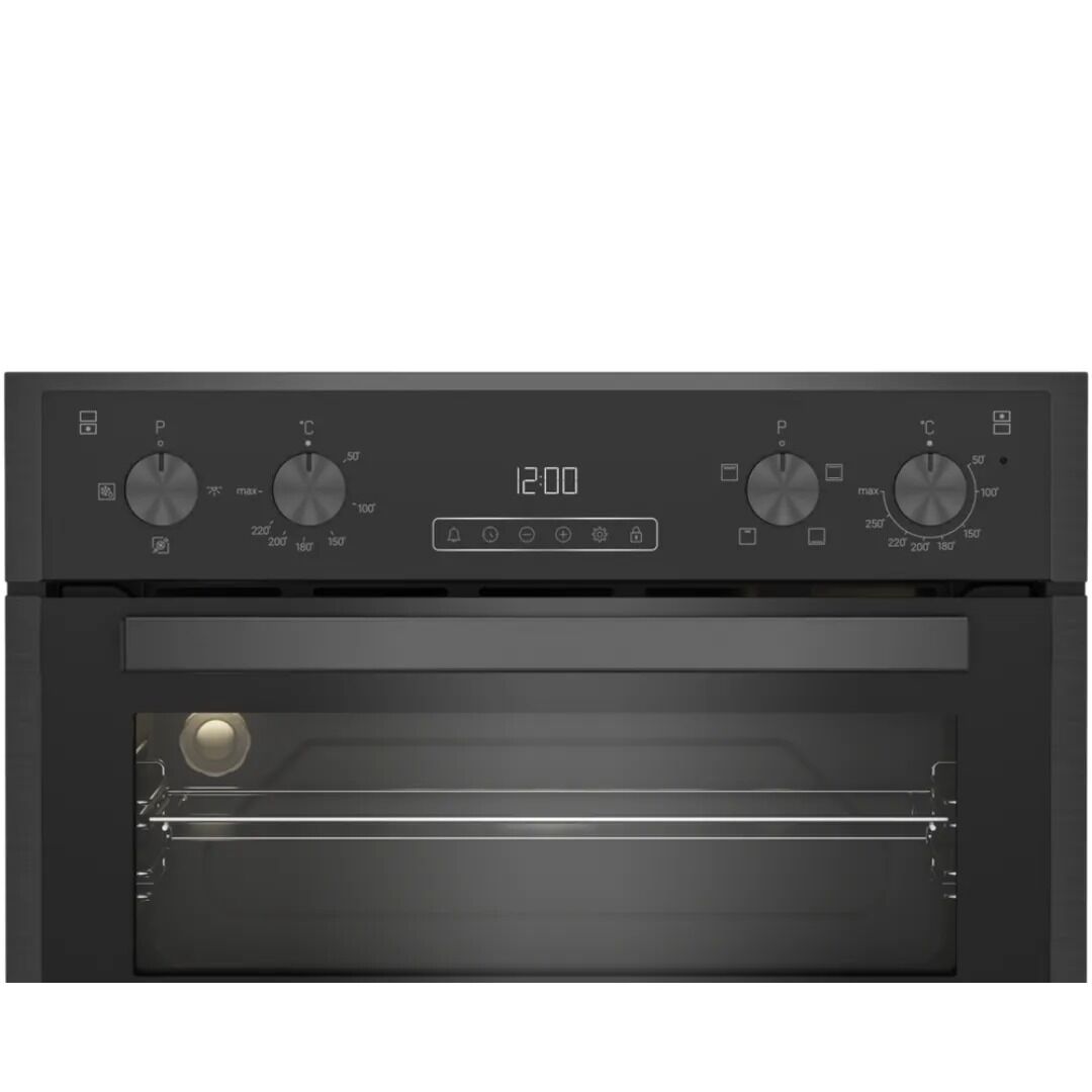 Blomberg RODN9202DX 59.4cm Built In Electric Double Oven - Dark Steel - Image 4
