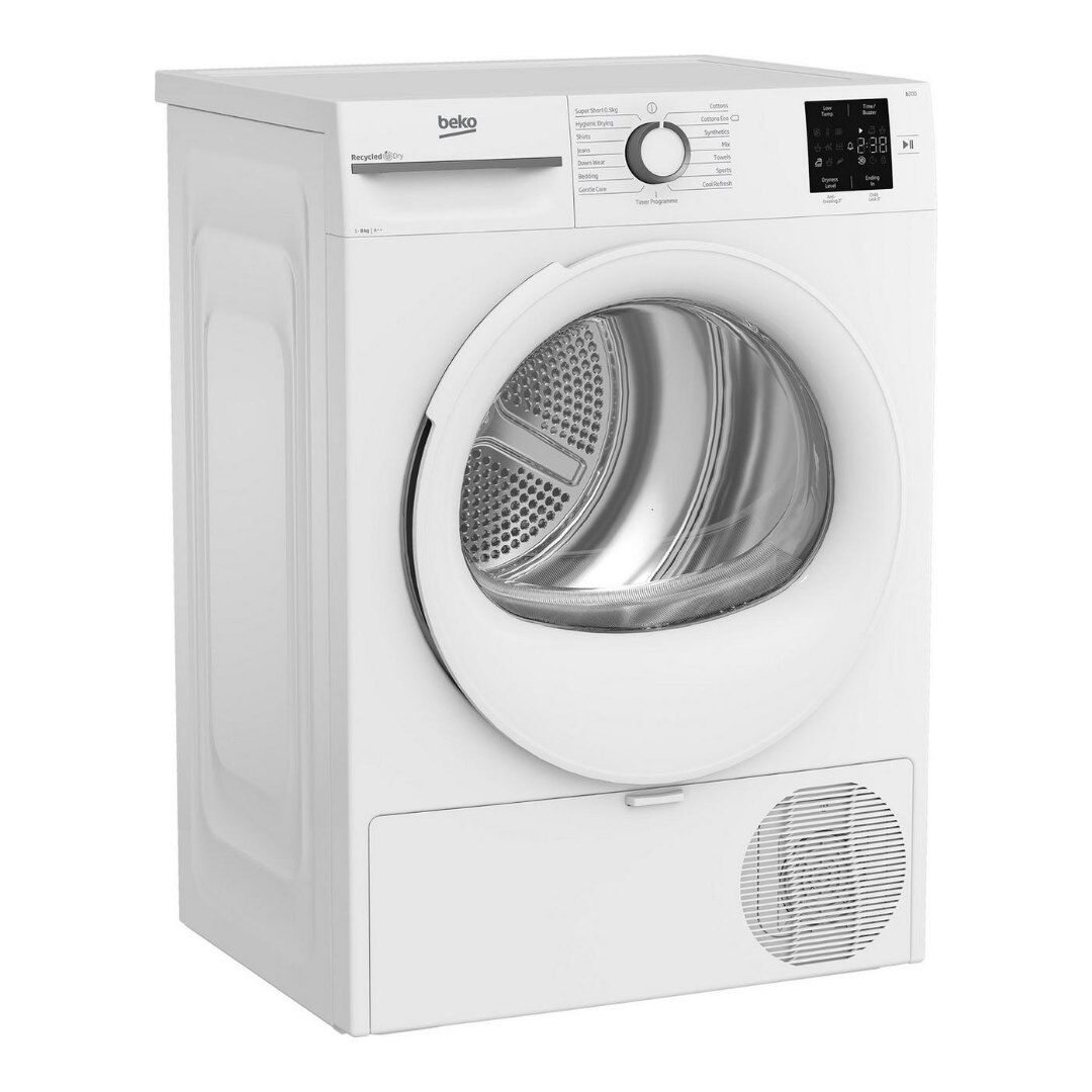 Beko BMN3T3823W 8kg Heat Pump Tumble Dryer - White - Image 2