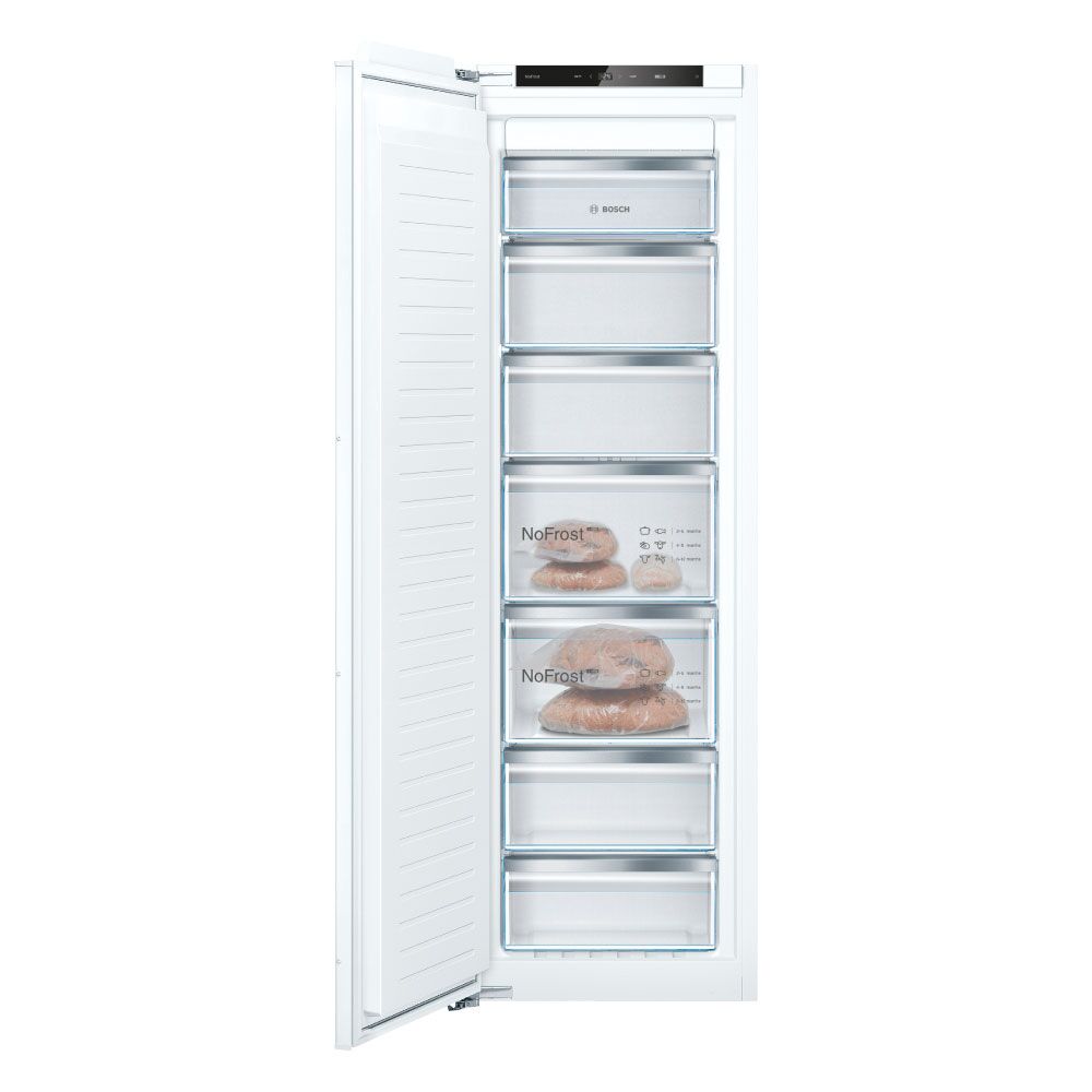 Bosch GIN81VEE0G 55.8cm Built In Frost Free Freezer - White - Image 3
