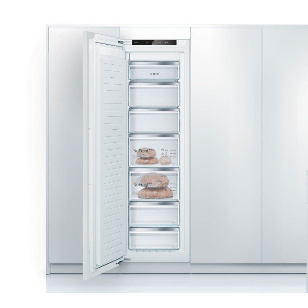 Bosch GIN81VEE0G 55.8cm Built In Frost Free Freezer - White - Image 2