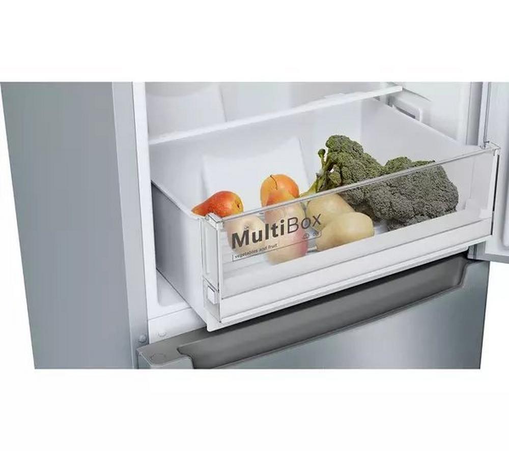 Bosch KGN34NLEAG 60cm 50/50 Frost Free Fridge Freezer - Silver - Image 4