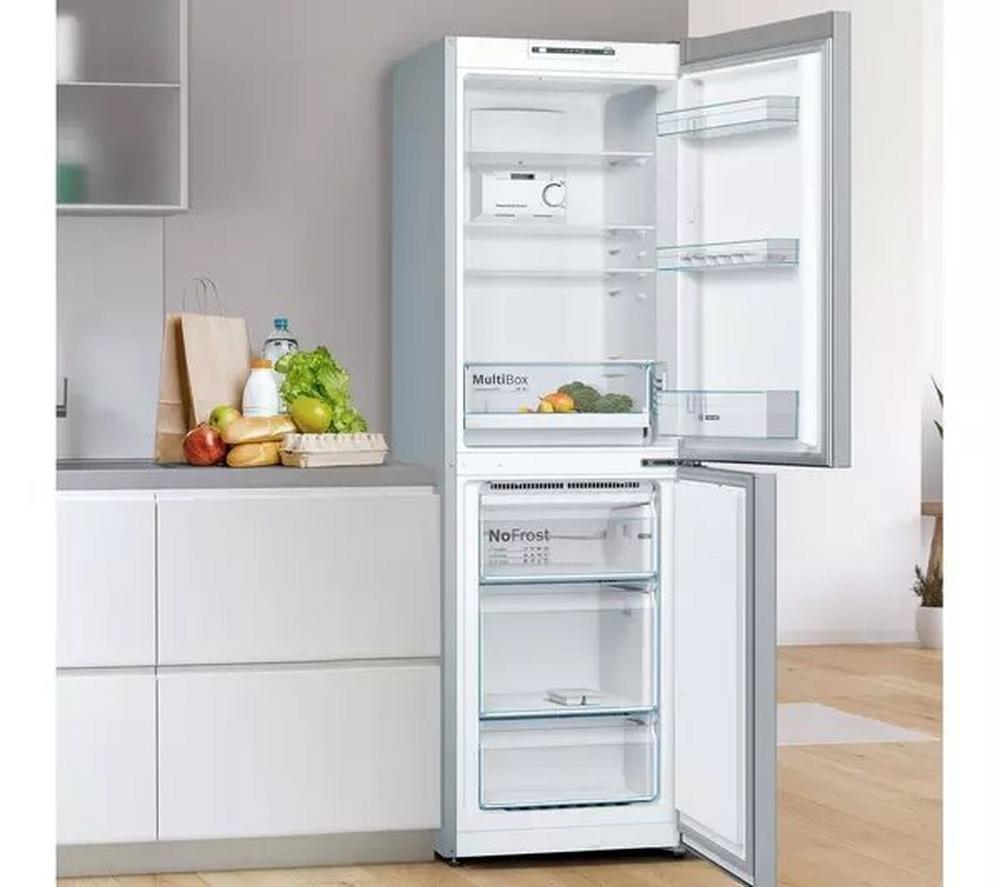 Bosch KGN34NLEAG 60cm 50/50 Frost Free Fridge Freezer - Silver - Image 12