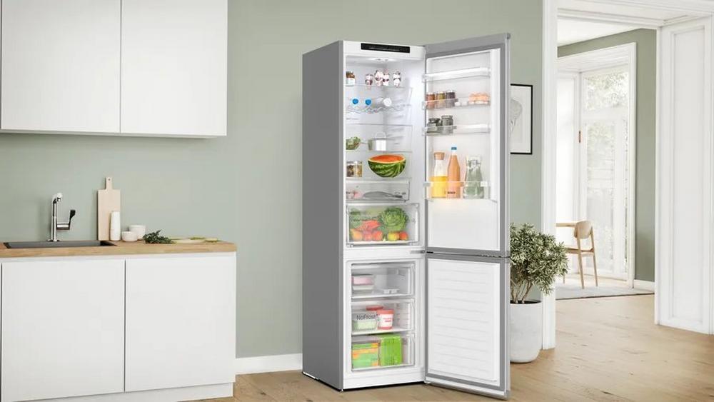 Bosch KGN392LAFG 60cm 70/30 No Frost Fridge Freezer - Stainless Steel - Image 3