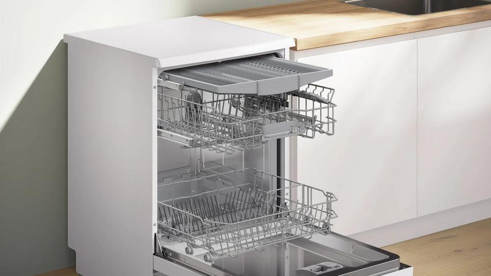 Bosch SMS2HVW67G Dishwasher - White - 14 Place Settings - Image 6