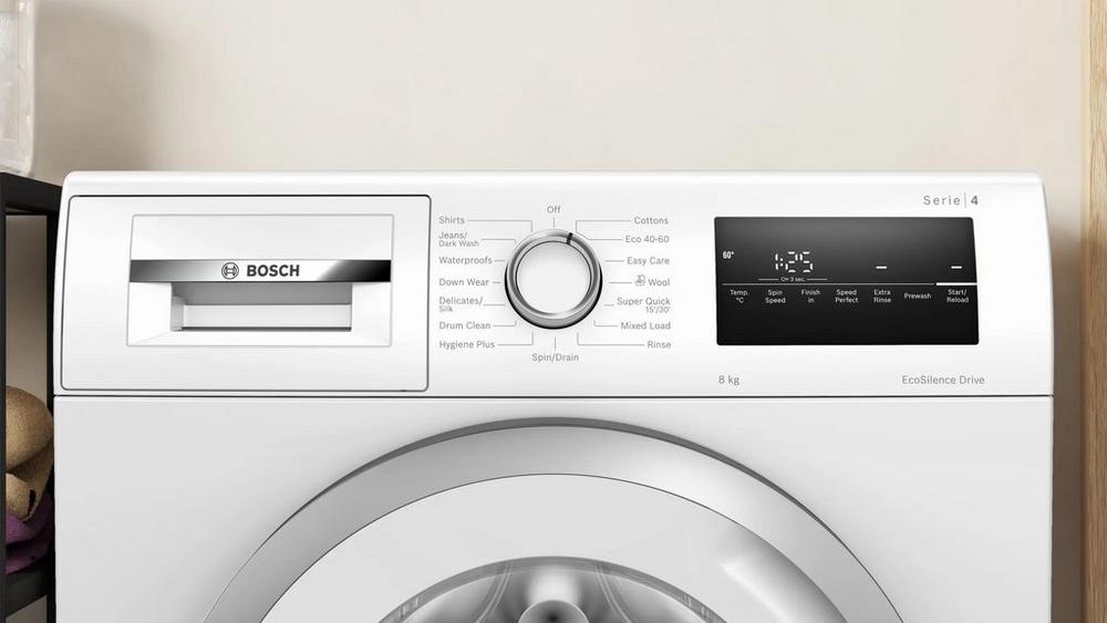Bosch WAN28258GB 8kg 1400 Spin Washing Machine - White - Image 2
