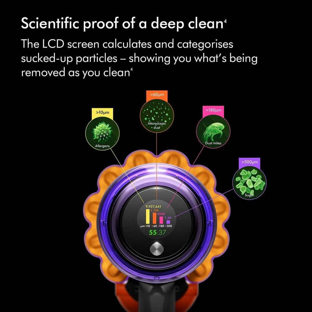 Dyson V15SUBMARINE Detect Submarine Wet & Dry Cleaner - Yellow/Nickel - Image 9