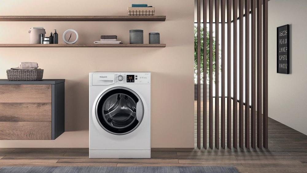 Hotpoint NSWE846WSUK 8kg 1400 Spin Washing Machine - White - Image 5