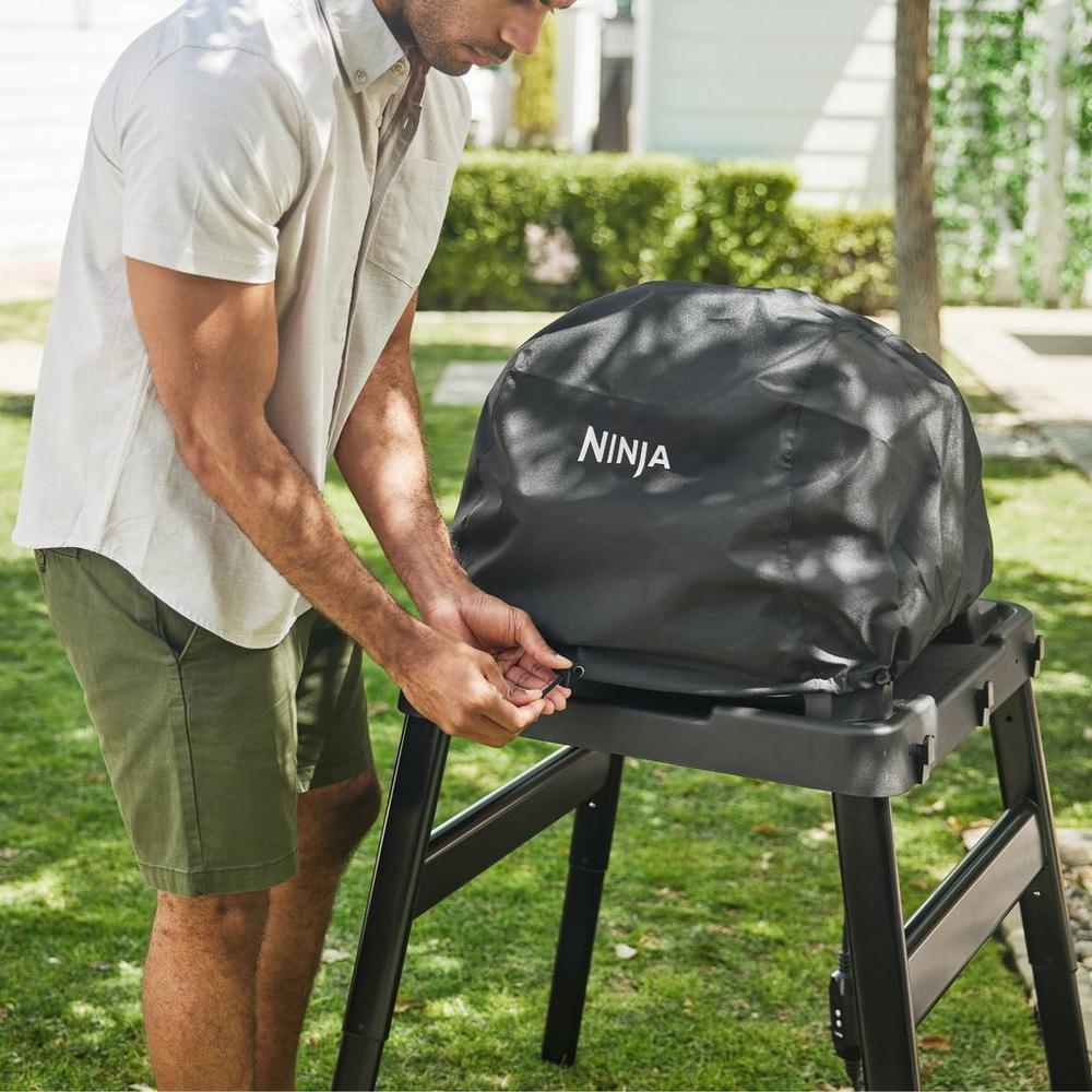 Ninja XSKOGXLCVREU Woodfire XL Grill Cover - Black ( OG850UK & OG901UK) - Image 3
