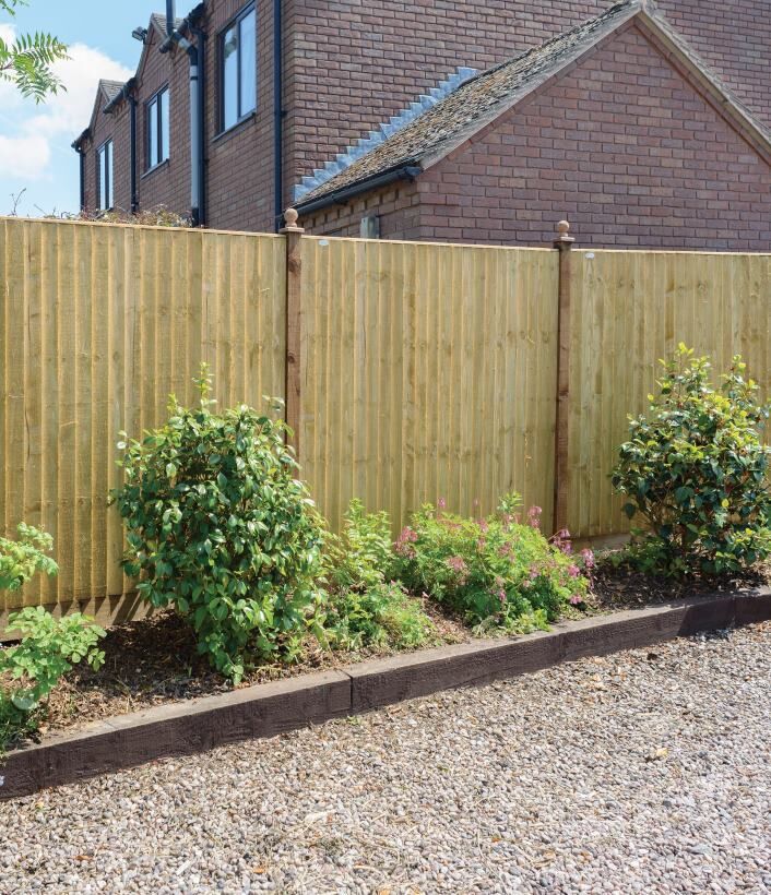 Grange SFEP6G Standard Featheredge Panel 1.8m - Green - Image 2