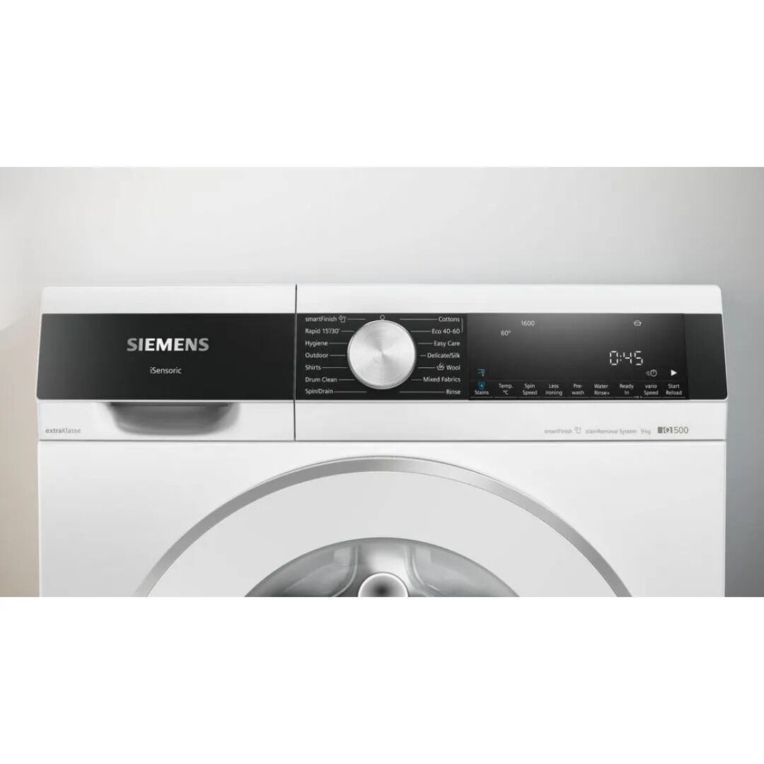 Siemens WG46G2Z2GB 9kg 1600 Spin Washing Machine - White - Image 4
