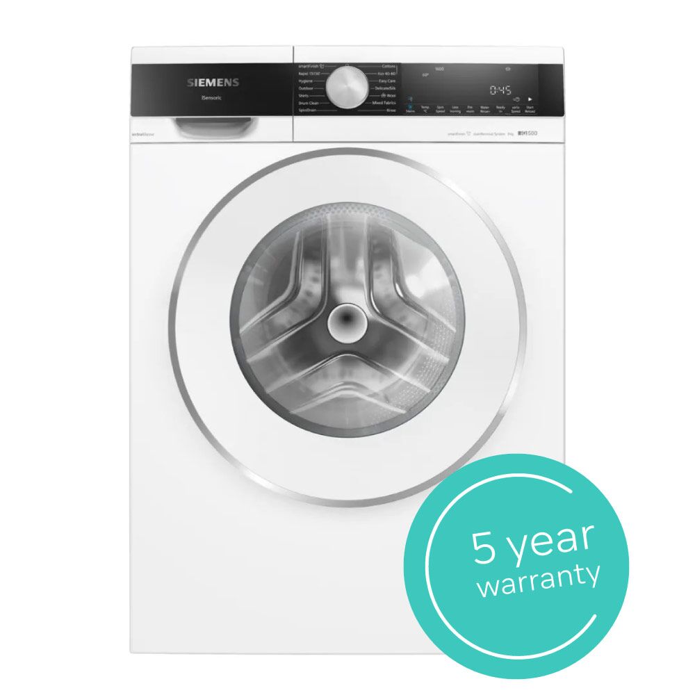 Siemens WG46G2Z2GB 9kg 1600 Spin Washing Machine - White