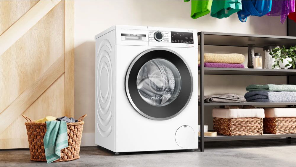 Bosch WNG25401GB Series 6 Freestanding 10.5 / 6kg 1400 Spin Washer Dryer - White - Image 4
