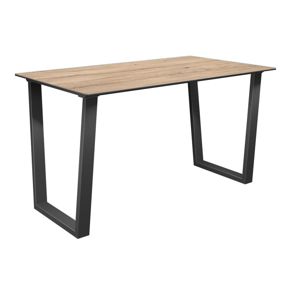 Cerutti Oak Effect Ceramic Dining Table - 140cm