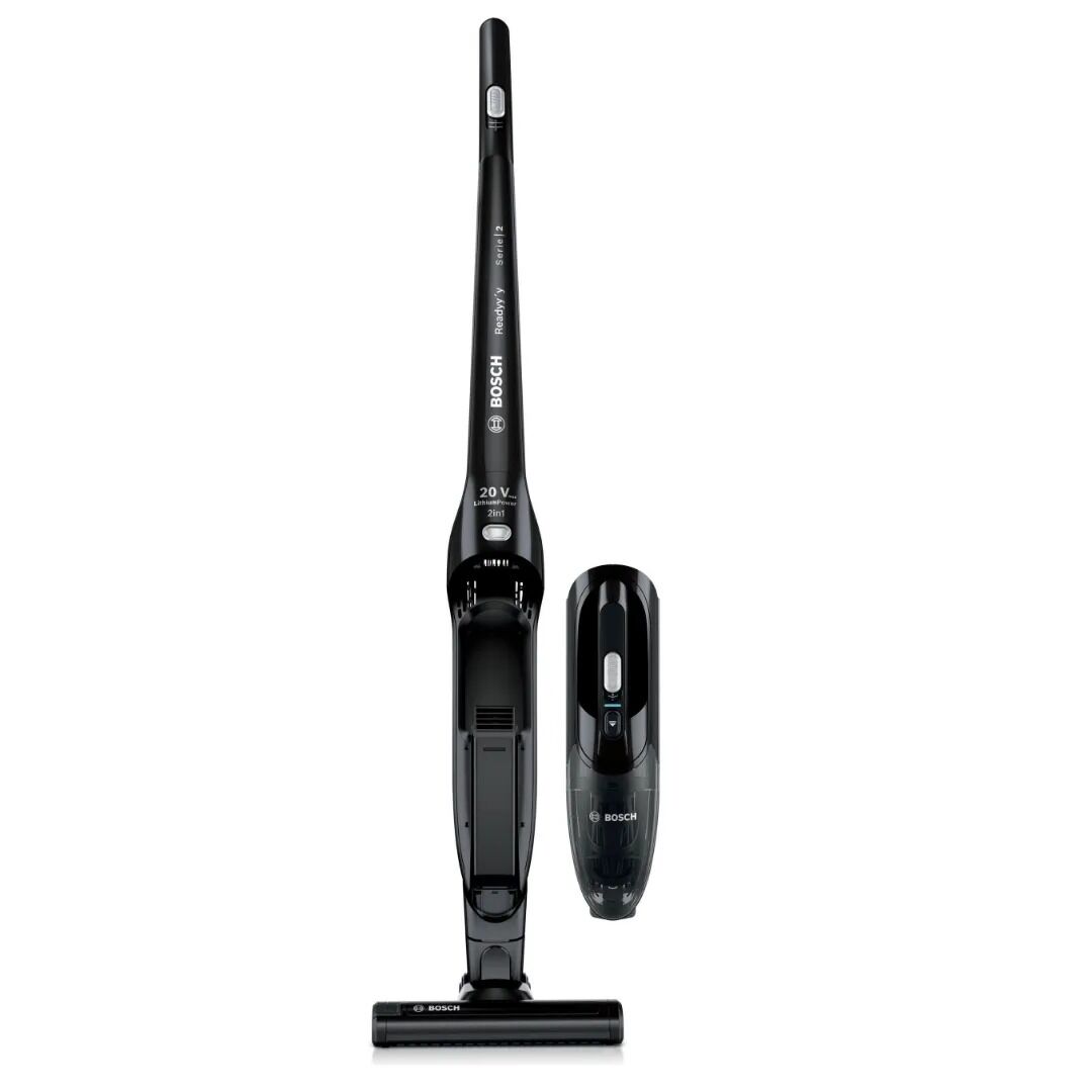 Bosch BCHF220GB Series 2 2-in-1 Cordless Vacuum Cleaner - 44 Minutes Run Time - Jet Black