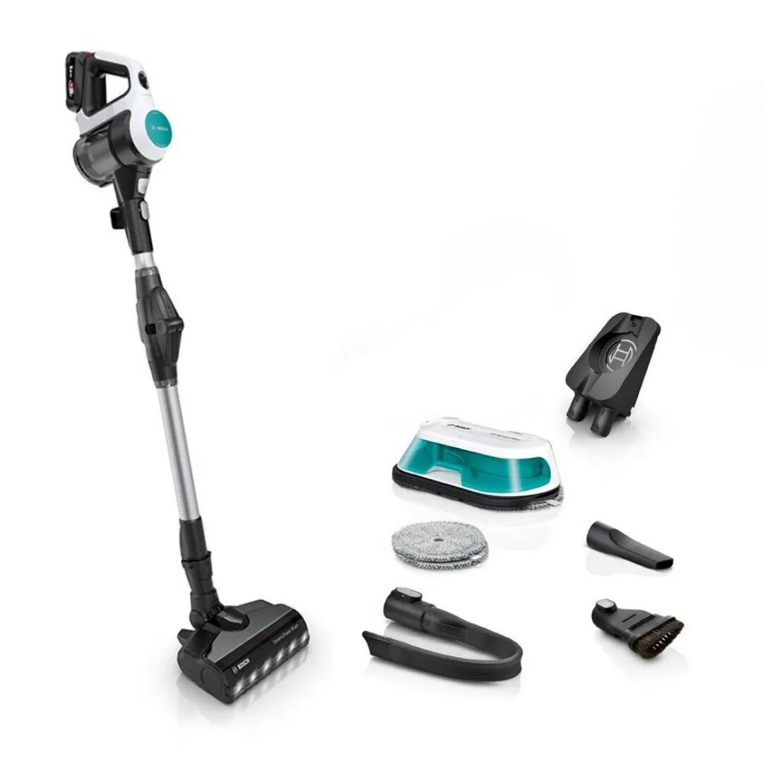 Bosch Unlimited 7 BCS71HYGGB Aqua Vacuum & Mop - 40 Minutes Run Time - White