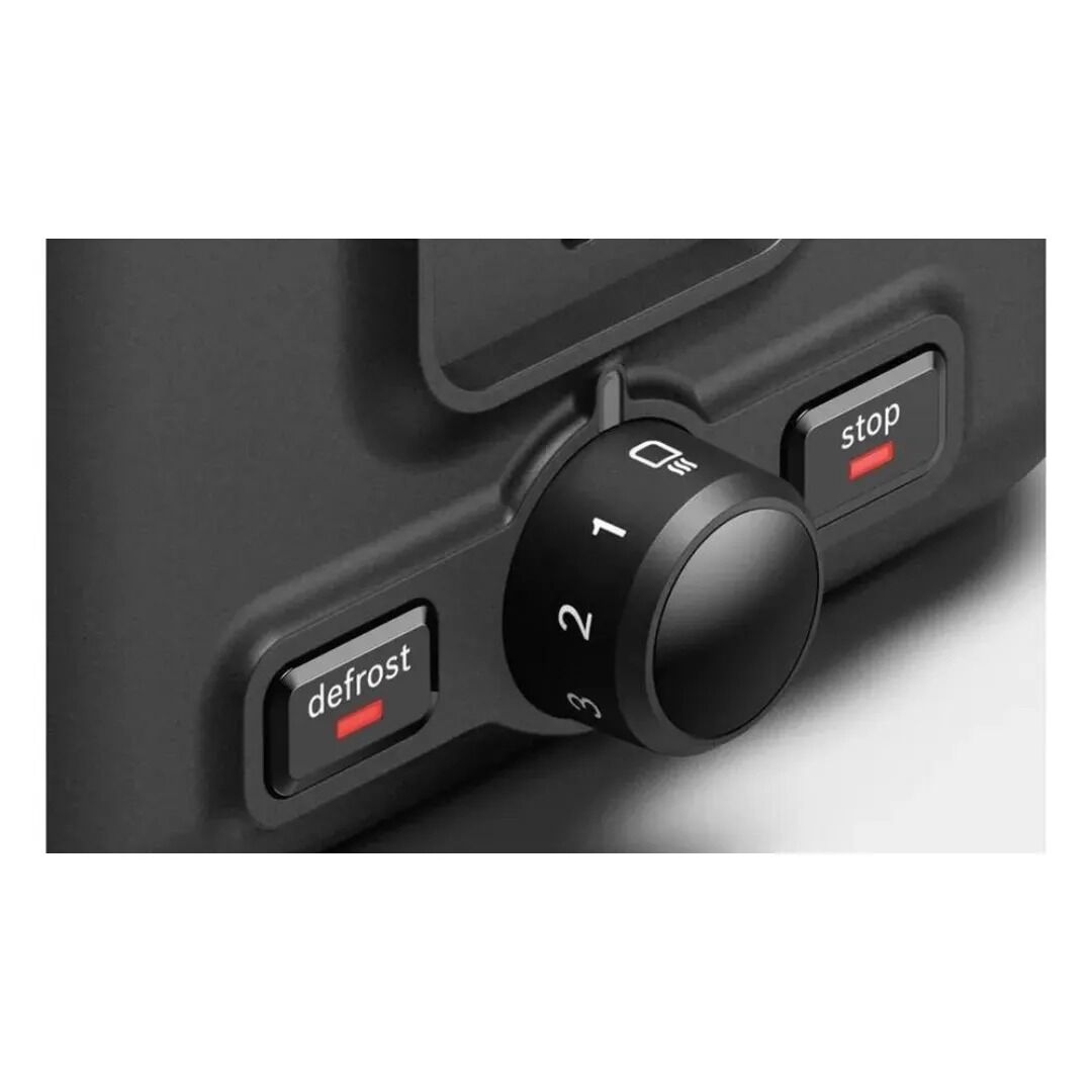 Bosch TAT3P423GB 2 Slice Toaster - Black - Image 4